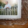 Vintage Mikasa crystal clear , frosted glass frames or trays Image 10
