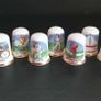 Collection of Bone China Thimbles Months of the Year Image 2