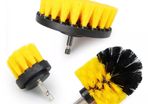 3Pcs/Set Electric Scrubber Brush Drill Brush Kit Plastic