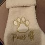 Luxury fur christmas dog stocking Image 2