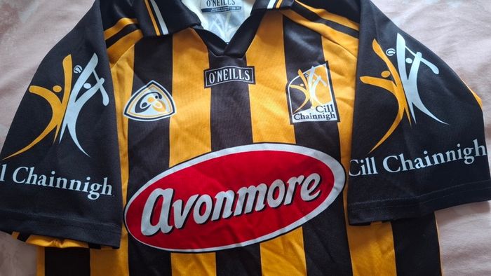 Vintage Kilkenny GAA O'Neills Hurling Jersey (Youths 10-11 Years) FREE POST