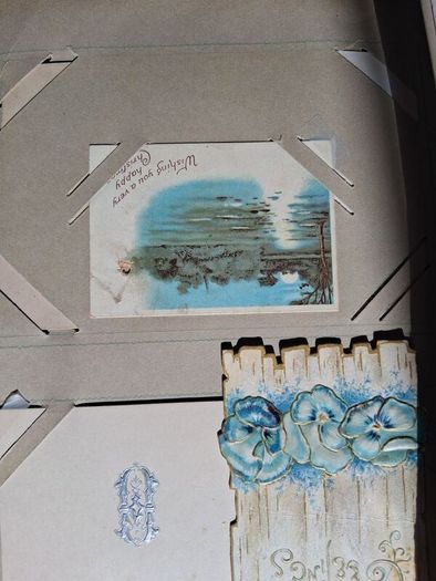 Mega Art Nouveau Postcard Album (197 Pieces)
