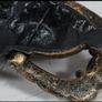 Bronzed cast iron door knocker Image 3