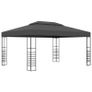 Gazebo with String Lights 3x4 m Anthracite Image 2