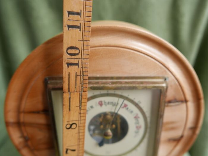 Vintage Weather Station Barometer