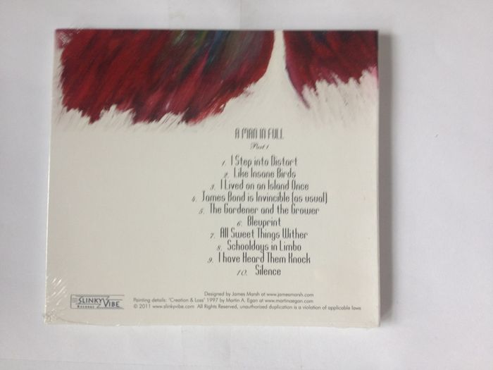 Martin A. Egan [2011] A Man In Full (cd Album) Still Sealed