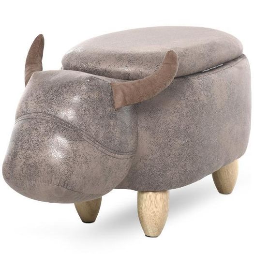 Cow Storage Stool