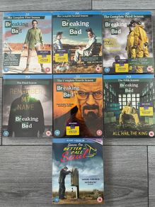 Breaking Bad &Better Call Saul (Blu Rays With Slipcovers) Collection