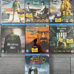 Breaking Bad &Better Call Saul (Blu Rays With Slipcovers) Collection