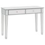 Mirrored Console Table MDF and Glass 106.5x38x76.5 cm Image 5