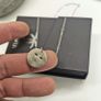 Engravable Necklace Silver Indian Sun A Symbol of Light and Strength Image 6