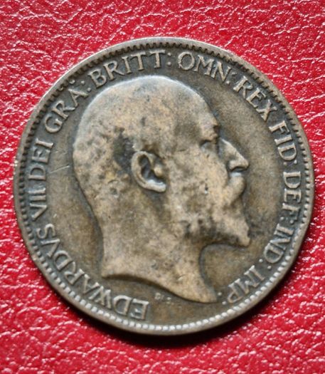 1906 Farthing EDWARD VII (1901/10)  coin
