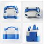 New Balloon Air Pump Electric High Power Two Nozzle Air Blower Balloon Inflator Pump Fast Portable Inflatable Tool Image 6