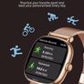4k Elegant Smartwatch 4-Day Battery life Metal & Silicone Straps, Fitness & Health Modes, Calls Image 10