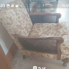 2 antique armchairs