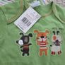 NEW 6-9M Baby Boy 2 Body Bodysuit Vest Set Summer Image 2