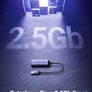 USB Ethernet Adapter, 2.5Gbps High-Speed Network Adapter for Gaming, USB 3.2 Gen 1 RJ45 Gigabit LAN Adaptor, Compatible with PC, Laptop, Router, Surface Pro, Steam Deck Image 2