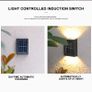 Solar Lamp Outdoor LED Lights for Garden Decoration Balcony yard Street Wall Decor Lamps Gardening Light Image 4