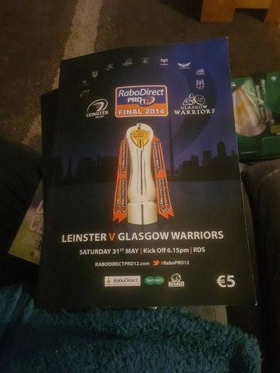 2014 RaboDirect Pro 12 Final programme