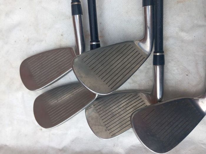 Wilson golf irons. Right handed clubs.