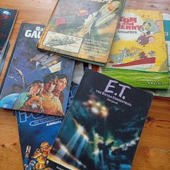 Old Vintage Annuals 70's and 80's