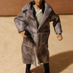 Star Wars Han Solo Trench Coat 3.75 " Scale From The New Vintage Wave As New Out Of Pack
