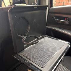 Universal set of car folding tables for kids to mount on headrest x2