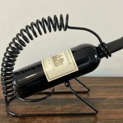Vintage 1 Wine Butler | Spiral Metal Wine Bottle Holder | Boxed