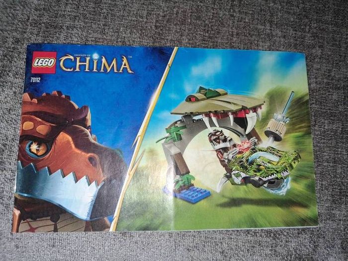 x2 Bundle - Lego Legends Of Chima Sets - 70111 & 70112 - With x2 Figures, x10 Trading Cards, x2 Power Up Speedors, Weapons, Instruction Manuel, Etc...