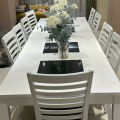 Table and chairs
