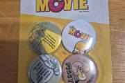 The Simpsons Movie Badge Set  - 2007