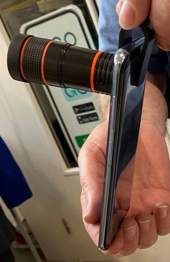 mobile phone telescope,  ideal birthday present