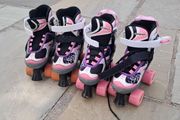 Girls Adjustable Roller Skates size xs, eu 29-32