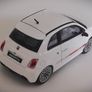 Diecast Model Abarth 500 2008 White - Collectable Motorama 1:43 Image 6