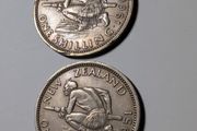 New Zealand Shillings x2