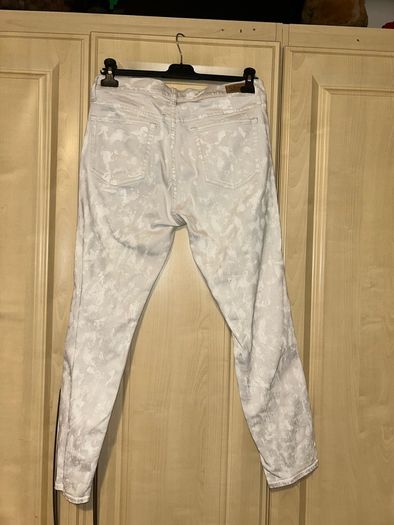 Polo Ralph Lauren White Printed Jeans
