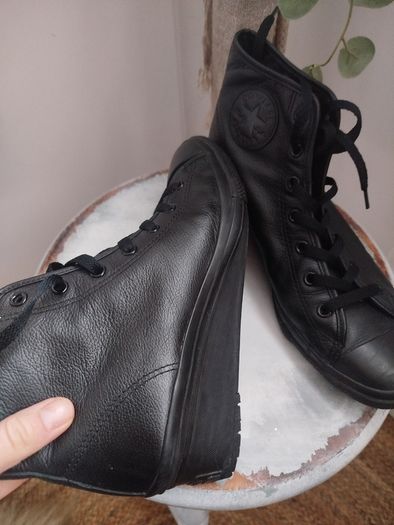 Converse Chuck taylor wedge boots size 7