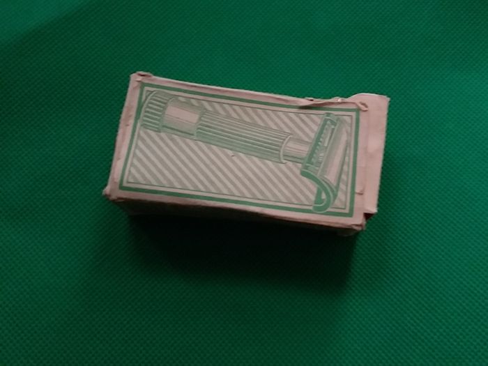 Vintage : German Slant Safety Razor in Brown Bakelite