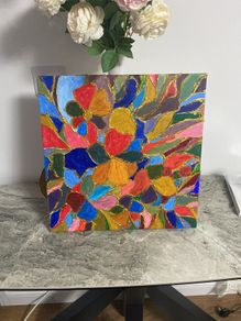 hand painting canvas