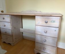 Lime Wash Dressing Table/Desk