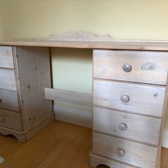 Lime Wash Dressing Table/Desk