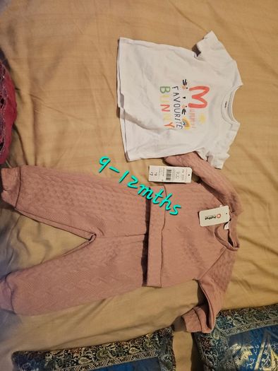 Baby girl clothes 9-12mths