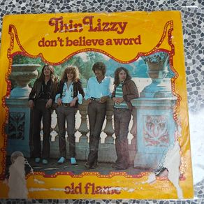Thin Lizzy, Don't Believe A Word 7" , Holland  PS Press