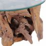 Coffee Table Solid Teak Driftwood 60 cm Image 3