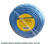 General Purpose Coil Rope - 10mm / 220 m - Blue