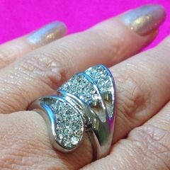 Vintage Crystal Ring