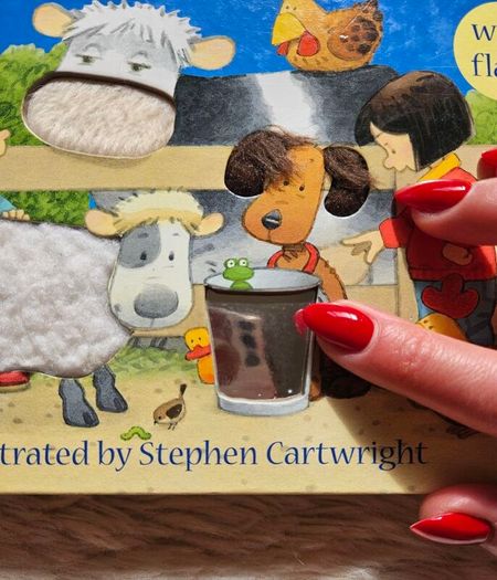 Usborne Touchy-Feely Farmyard Tales - Animal Hide-and-Seek