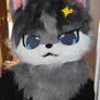 Fursuit Long Fur Husky Fox Mascot Head Party Halloween (Head + Claws) Image 3