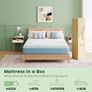 Double Mattress, 20CM Ocean-Inspired Double Memory Foam Mattress with Cooling Gel Foam and Breathable Mesh - Medium Firm, 135x190x20cm Image 5