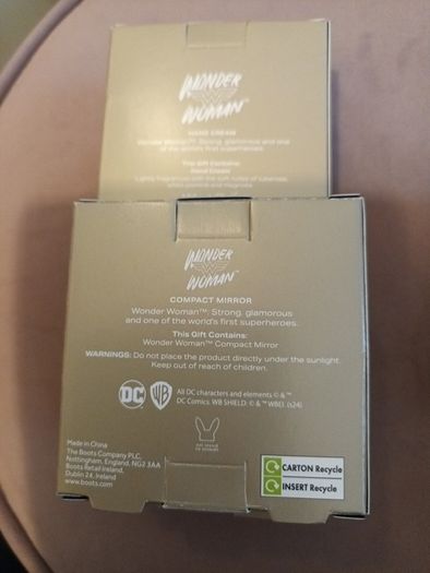 Wonder woman beauty bundle from Boots
